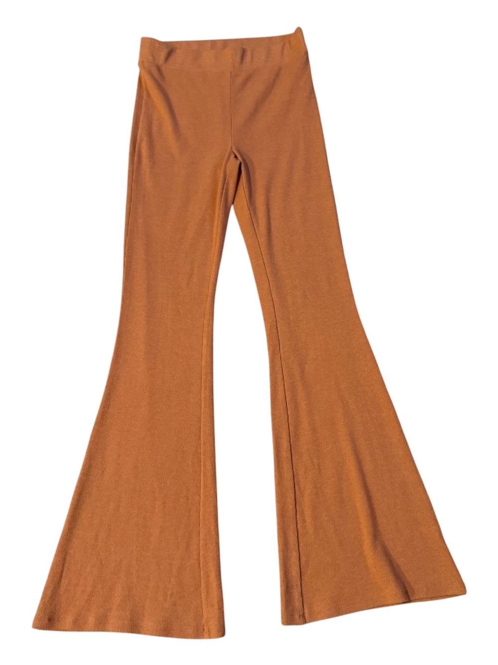 aerie Flared Leggings in Rust Orange